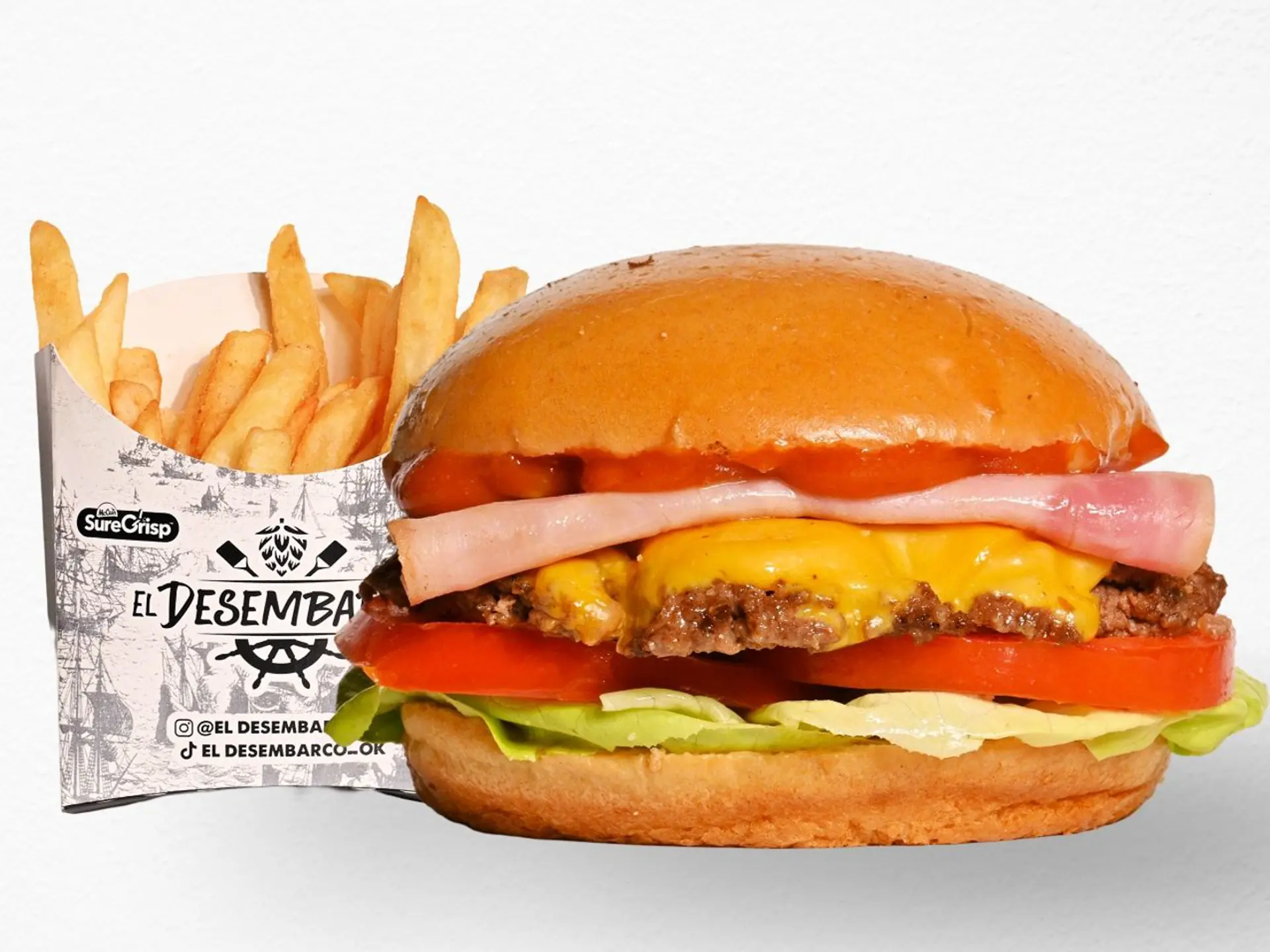 Perla negra + papas